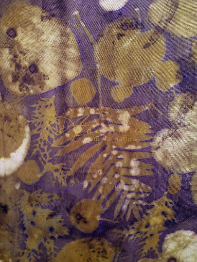 Stola di pura seta "Sottobosco"
