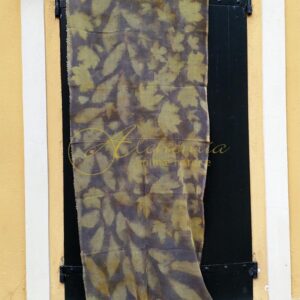 Stola in lana e seta "Foliage"