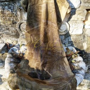 Stola in pura seta "Terra d'Ombra"