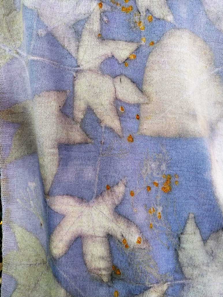 Stola lana merino ecoprint -L78-04