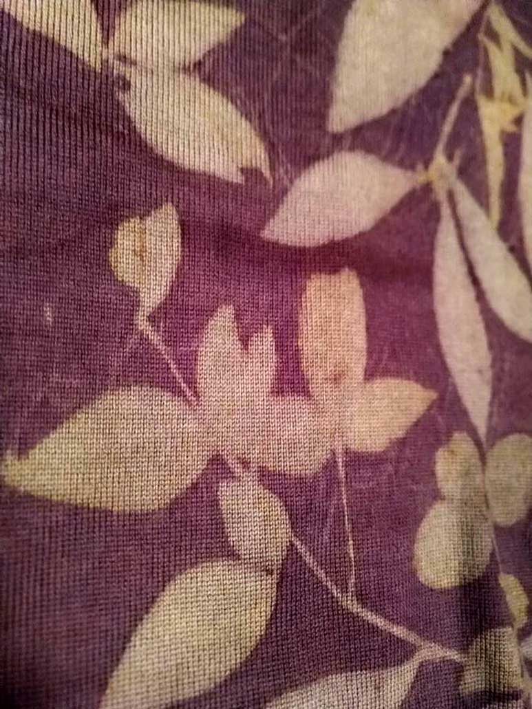Stola lana merino ecoprint -L91-04