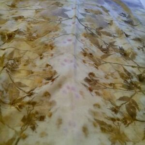 Stola lana e seta Ramage Ecoprint -L114-04