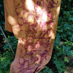 Stola pura seta - Ecoprint - al_negativo-S07