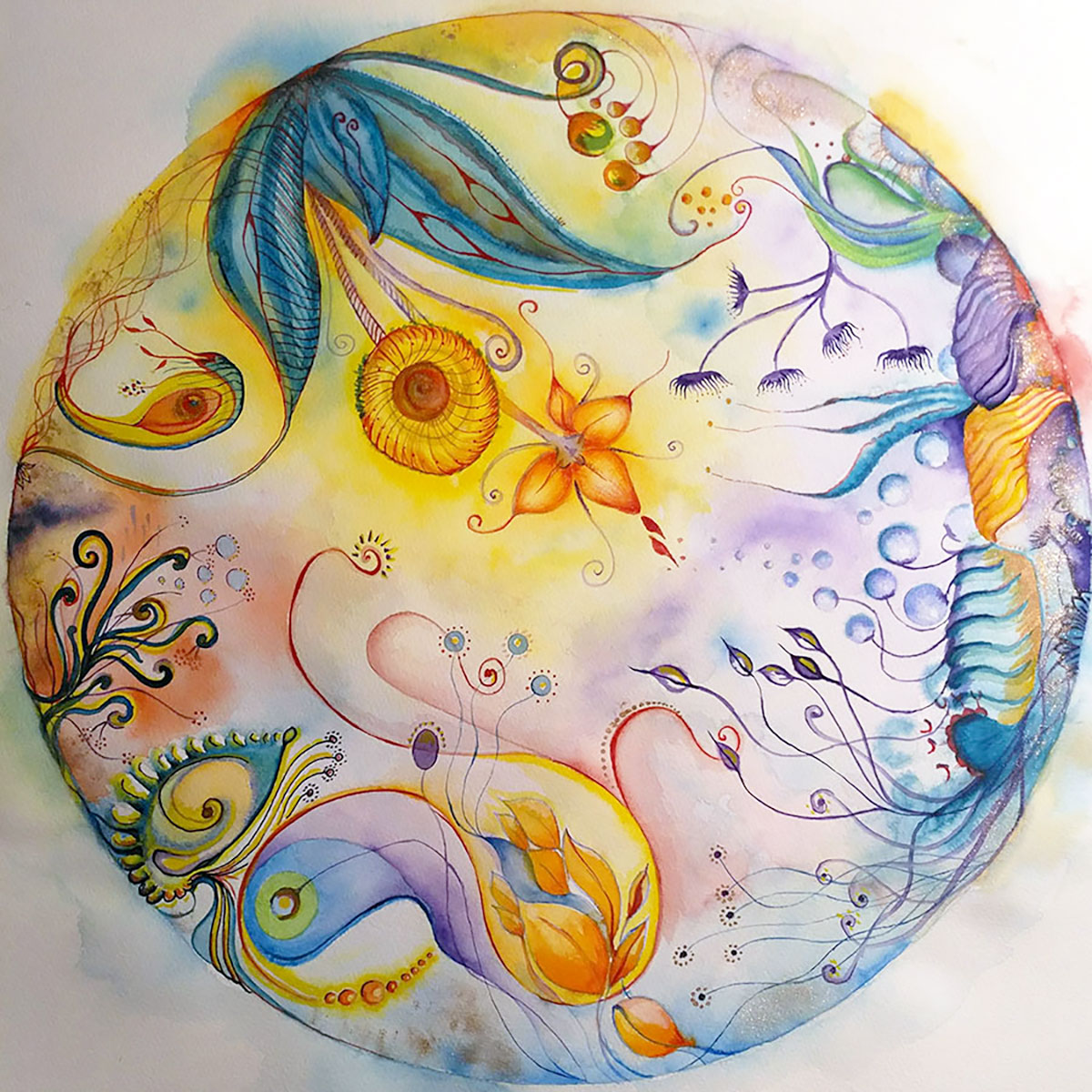 Titolo: Mandala radice