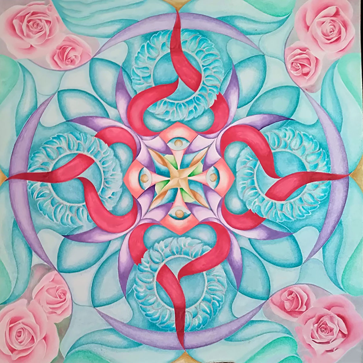 Titolo: Mandala del movimento