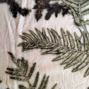 Stola in lana merino - Ecoprint - Gioiosa