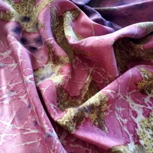 Stola in pura seta - ecoprint - Sensazioni